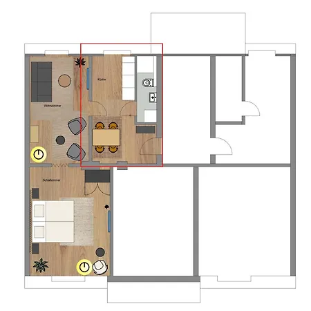 Stayvision - 50m2 - 1 Bedroom - 4 Guests Apartamento Wuppertal